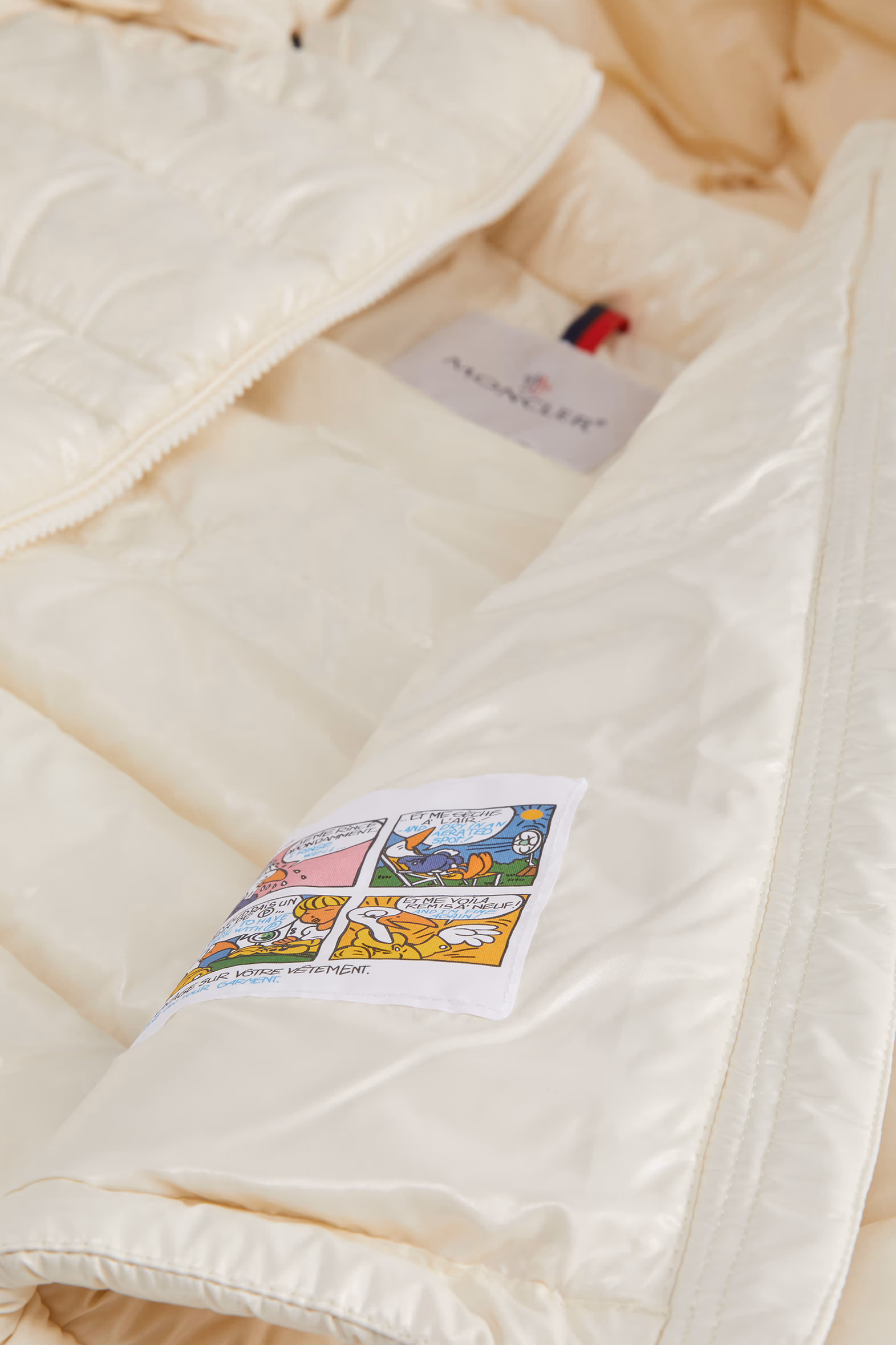 Doudoune courte à capuche Maire Fille Blanc Moncler 6